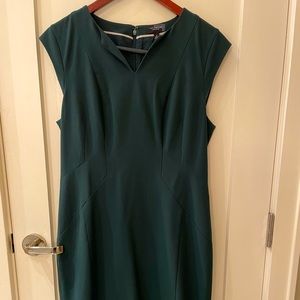 Limited Collection hunter green sheath dress size8